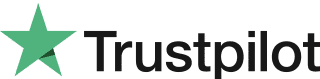 Het Trustpilot-logo met een grote groene ster links van het woord ‘Trustpilot’ in zwarte tekst op een lichte achtergrond – ideaal om je klantbeoordelingen onder de aandacht te brengen wanneer je besluit een website te laten maken.