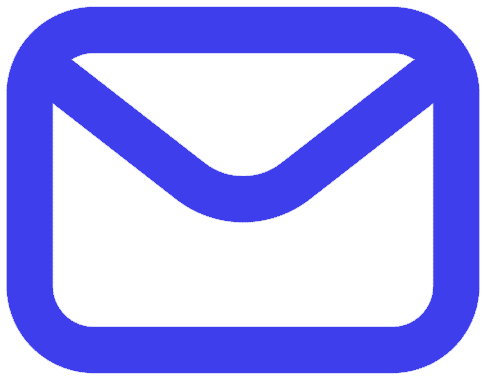 Een pictogram van een blauwe envelop op een lichtgrijze achtergrond, dat staat voor e-mail of berichtenverkeer — ideaal voor bedrijven die een website willen laten maken en op zoek zijn naar naadloze communicatieoplossingen.